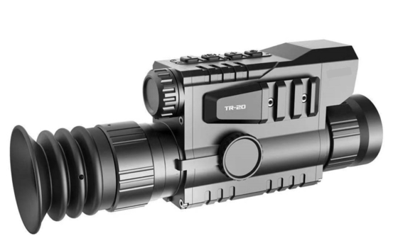 câmera Handheld da caça do infravermelho dos óculos de proteção da visão noturna da imagiologia térmica da lente de 35mm