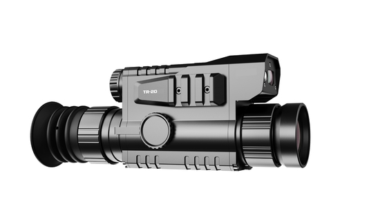 câmera Handheld da caça do infravermelho dos óculos de proteção da visão noturna da imagiologia térmica da lente de 35mm
