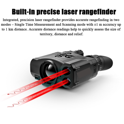 Gravador de vídeo da foto do Rangefinder do laser dos binóculos da imagiologia térmica dos elogios 2 LRF do pulsar