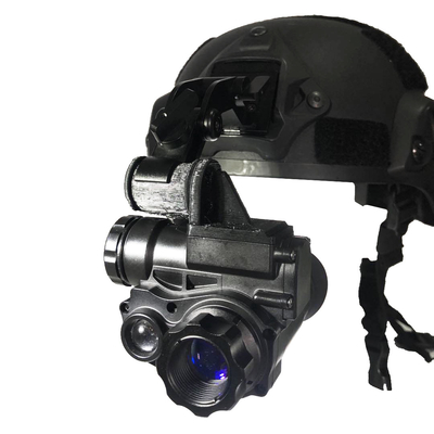 monocular montado capacete da visão noturna 3x24 com exposição de OLED