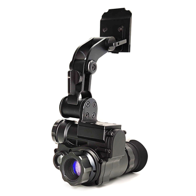 monocular montado capacete da visão noturna 3x24 com exposição de OLED
