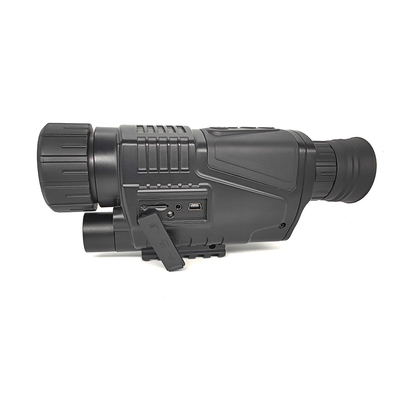 telescópio ajustável do monocular do zumbido da visão noturna 5x40 para o espião e o passeio da noite