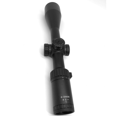 Os espaços militares 6-24x56 FFP do rifle da longa distância da categoria iluminaram o retículo do IR