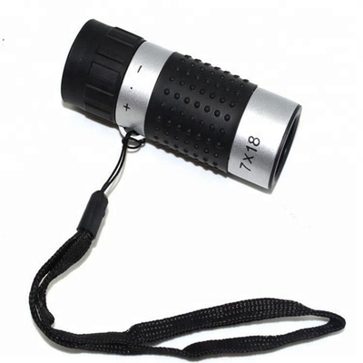 Telescópio 7x18 do monocular do bolso do Rangefinder com o retículo para esportes exteriores do golfe
