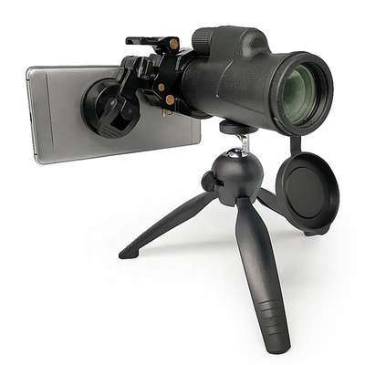 Telescópio impermeável do telefone celular IPX7, telescópio do monocular 12x50 para Smartphone