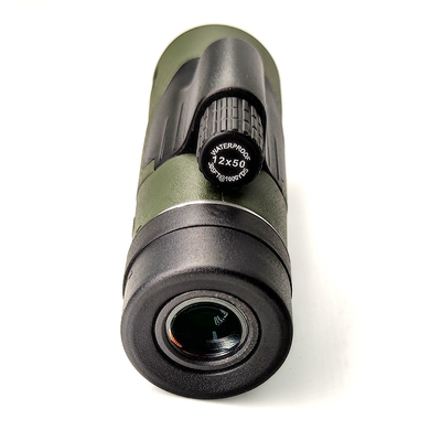 Telescópio do monocular do poder superior de HD 12x50 com Smartphone para a ornitologia