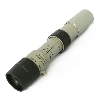 telescópio Handheld do monocular 10-30x25, monocular ajustável do zumbido da lente de FMC