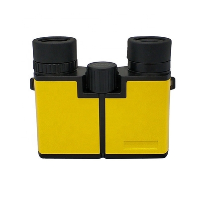 10x22 de alta resolução caçoa o ângulo largo portátil de prisma de Toy Binoculars Bak 4