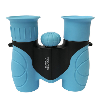 128m / prisma de telhado plástico de Toy Binoculars 8x21 das crianças de 384ft