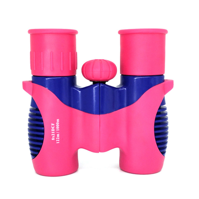 Toy Binoculars das crianças 6x21, binóculos do tamanho da criança de prisma Bak4