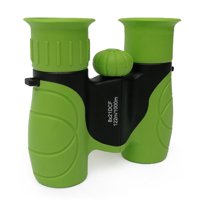 Toy Binoculars das crianças altas da ampliação, ornitologia dos binóculos das crianças 8X21