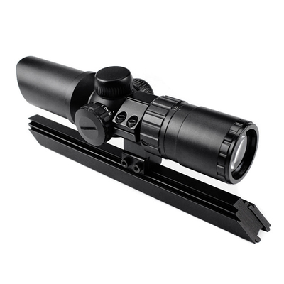 estojo compacto iluminado do rifle da caça 1.5-5x32 espaço de pouco peso