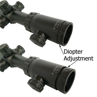 Longa distância de IPX7 SFP que caça o espaço 2-20x44 do rifle com lente de FMC