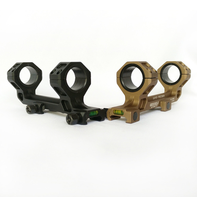 nível de espírito duplo de Ring Telescope Tripod Accessories With do trilho de 20mm uma montagem do espaço da parte