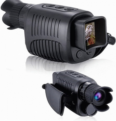 Monocular infravermelho da câmera da visão noturna de HD para a pesca exterior da noite da exploração