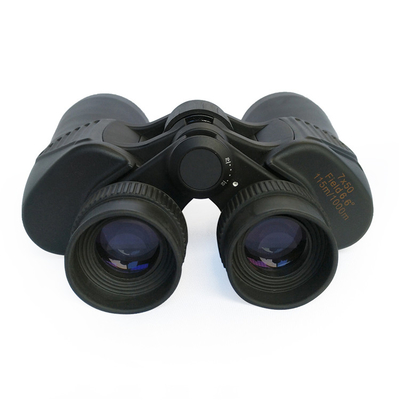 telescópio binocular militar do estojo compacto do poder superior 7x50 para a caça da ornitologia dos adultos
