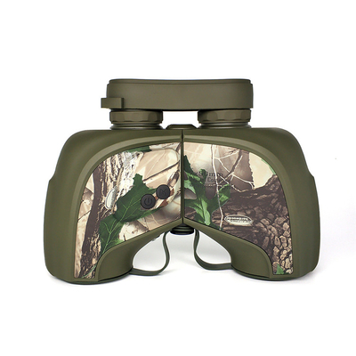 binóculos impermeáveis militares Telescopio do Rangefinder de 7x50 NightVision com compasso