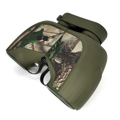 binóculos impermeáveis militares Telescopio do Rangefinder de 7x50 NightVision com compasso