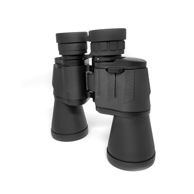 Novo largo do telescópio binocular 10x50 do estojo compacto do ângulo projetado para a caça