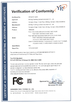China Lijing International Optical Equipment Factory Certificações